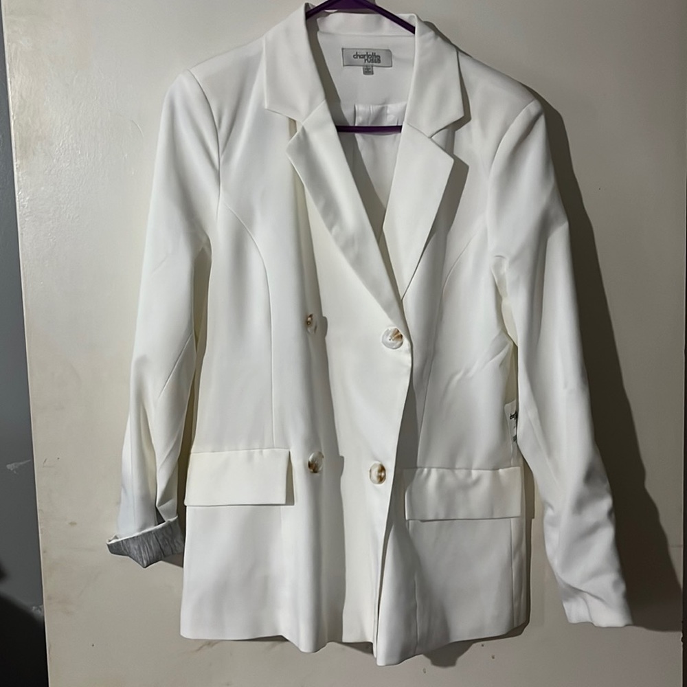 Charlotte Russe Ivory Blazer